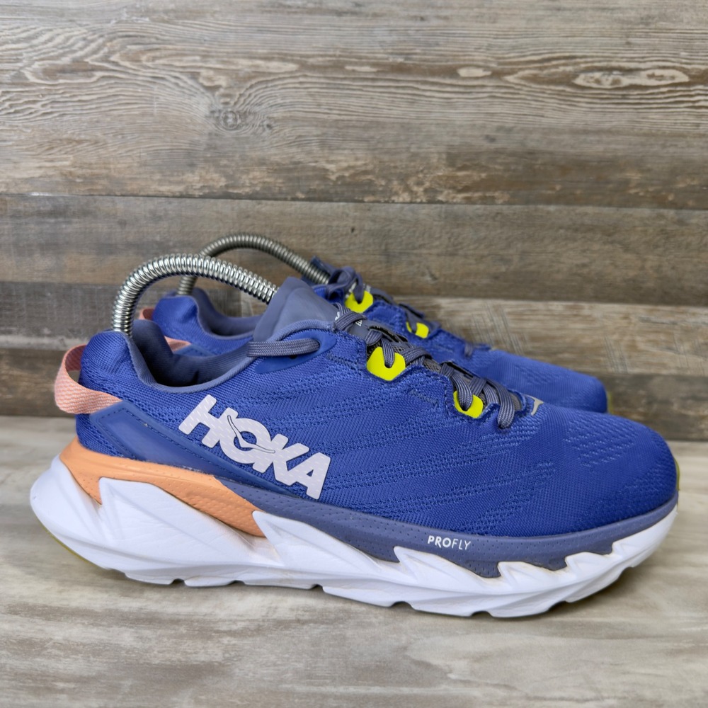 Hoka One One Elevon 2 Womens Size 7.5 Running Shoes 1106478 Blue